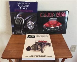 Misc vintage car books 