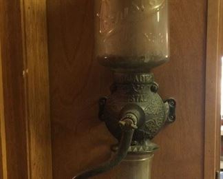 Arcade Crystal No. 3 wall mount coffee grinder 