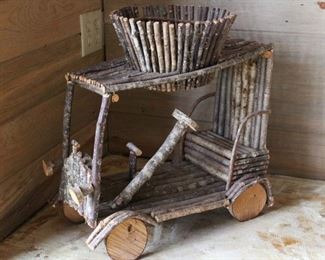 Willow branch planter