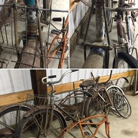 Misc vintage bikes and parts - Hawthorn - Western Flyer - Skyway - Schwinn