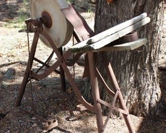 Antique sharpening stone