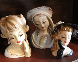 Rubens and Rubens style head vases