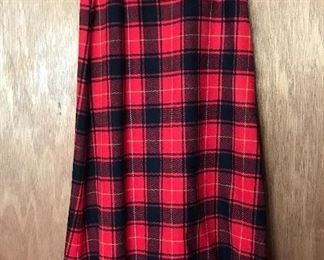 Vintage Pendleton wool skirt 