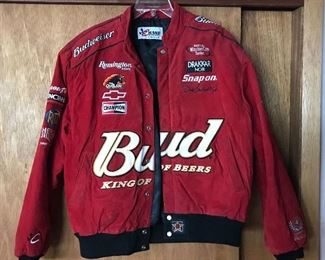 Dale Earnhardt Jr leather jacket 