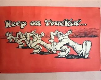 Original Keep on Truckin' poster