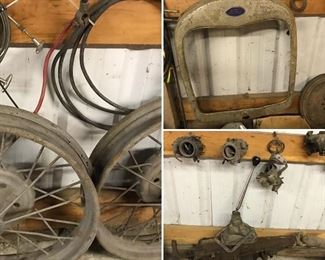 Misc vintage car parts