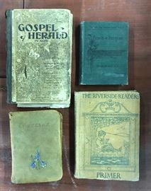 Early 1900's books - Henry Longfellow's "Angeline" and more