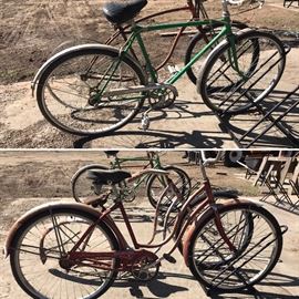 Vintage Skyway and Schwinn Hollywood 