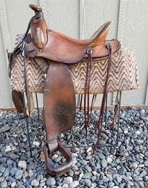 Gary McClintock Mule Saddle