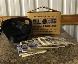 View Master Junior Projector w/reels