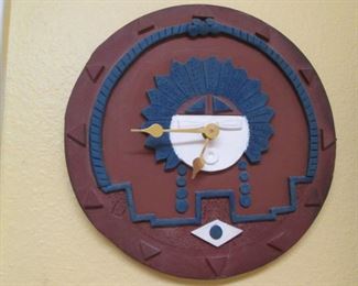 Southwest Style Wall Clock