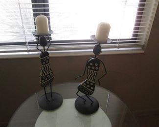 Sculptural Candlesticks