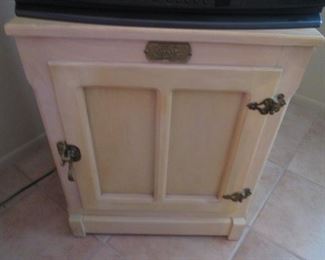 "White Clad Furniture Co." Ice Box-Style Cabinet