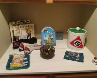 Golf Accessories and a 19th Hole Ice Bucket