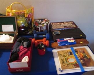 Games, Weights, Craft Materials