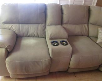 Close-up View, Lighted Cup Holders, Storage Compartment, and Power Switches
