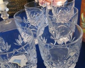 Set of 6-Old Fashion Glasses by Lenox