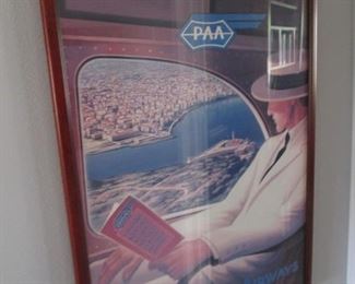 Pan American Airways Vintage Poster
