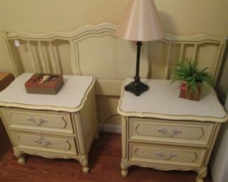 2-Nightstands and Matching Queen Headboard by Henry Link