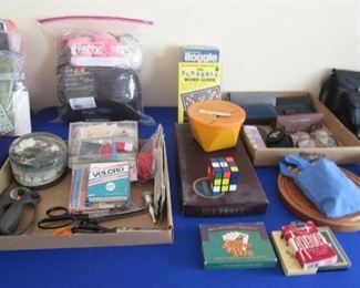 Cards & Games, Sewing Notions, Yarn