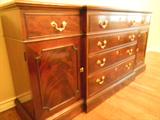 STICKLEY flamed mahogany sideboard