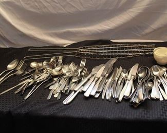 stainless flatware