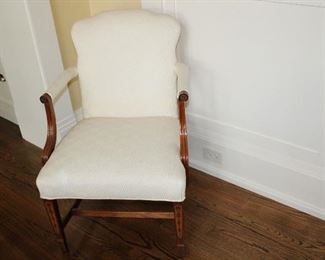 Ivory arm chair