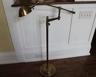 brass floor lamp #2