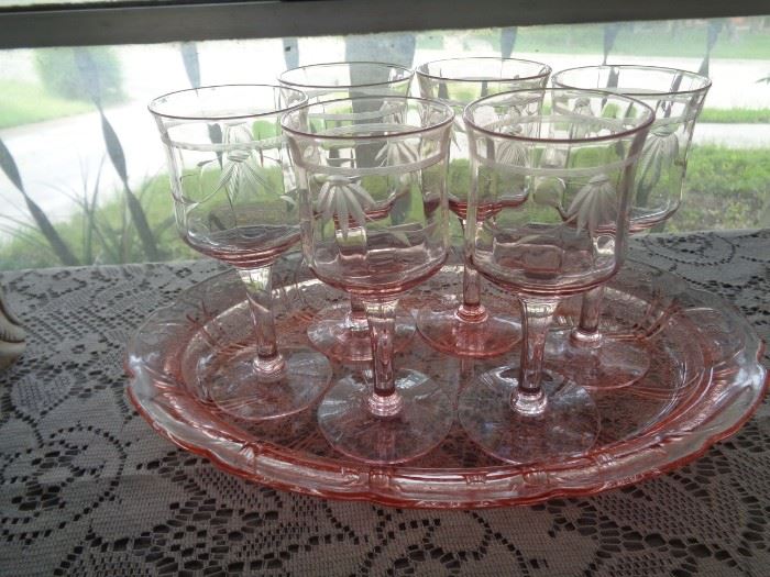 Pink Glassware