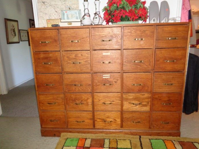 Beautiful Oak File Cabinet