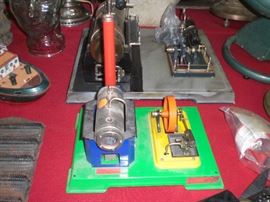 toy steam engine working models