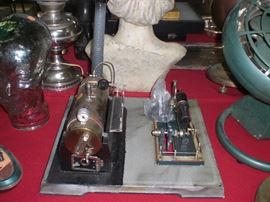 toy steam engine working model