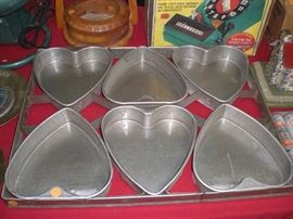 bakery heart shaped multi cake pan