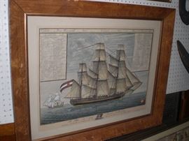 nautical lithographs and engravings