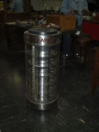 Timex Mid century revolving display case