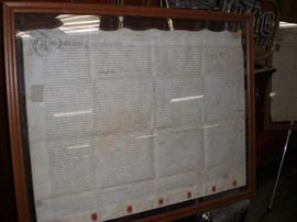 18th Century indentures with stamps and seals