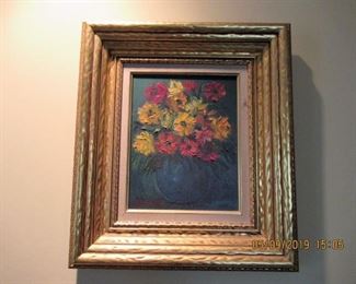 OIL FRAMED