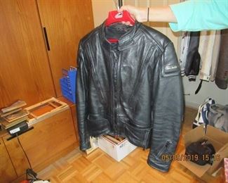 GERMAN LEATHER MOTORCYCLE COAT