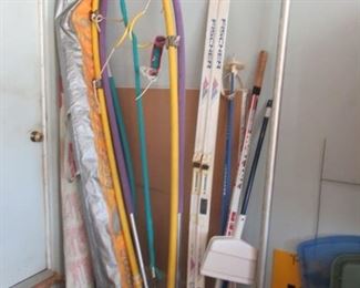 rigging items and sail for windsurf board