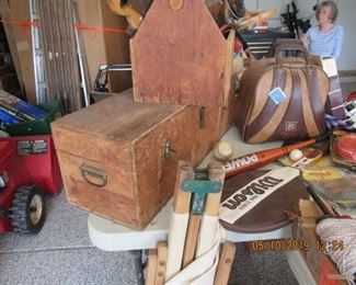 antique tool chests