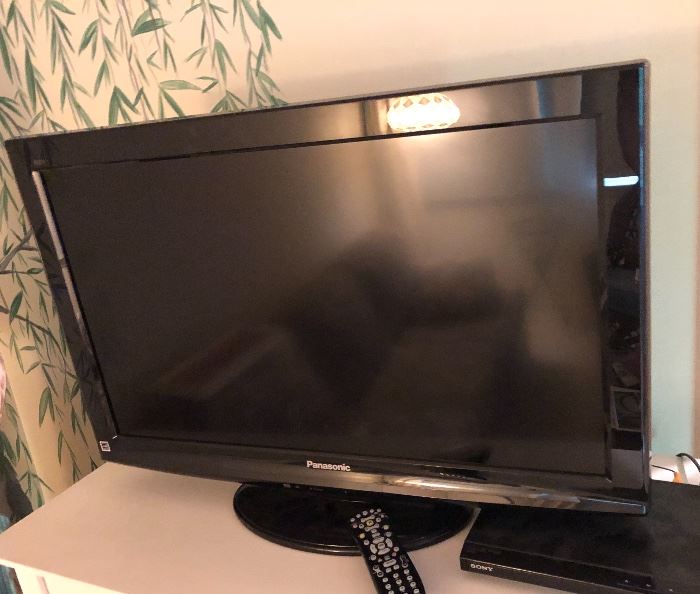 Panasonic TV, priced to sell first day.