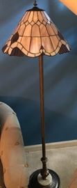 Beautiful stained glass floor lamp