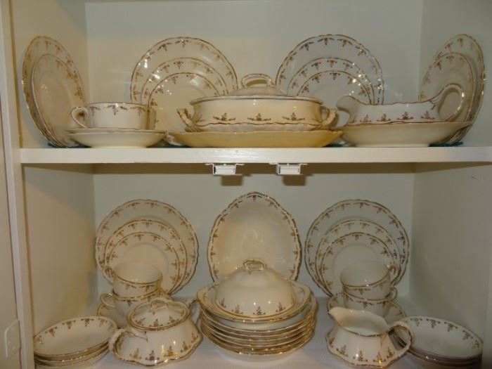 Set up Homer Laughlin dishes republic 51 pieces