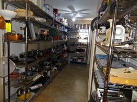 Butler’s pantry filled with over 500 items...