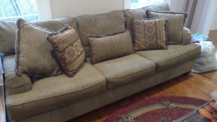 Beautiful sofa's throughout house