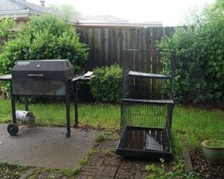 grill, cage