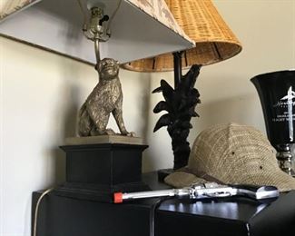 Monkey Lamp, Safari Hat