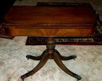 Antique carved  carved table
