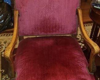 antique arm chair