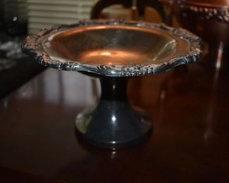 Vintage Silver Compote 